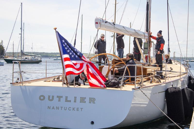 Outlier 55 Sloop built by Brooklin Boat