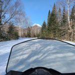 Snowmobile trail