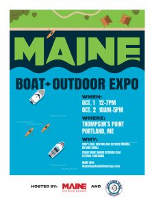 Maine Boat and Outdoor Expo Event Poster 021