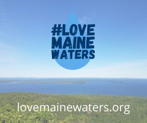 Love Maine Waters Logo Ocean View